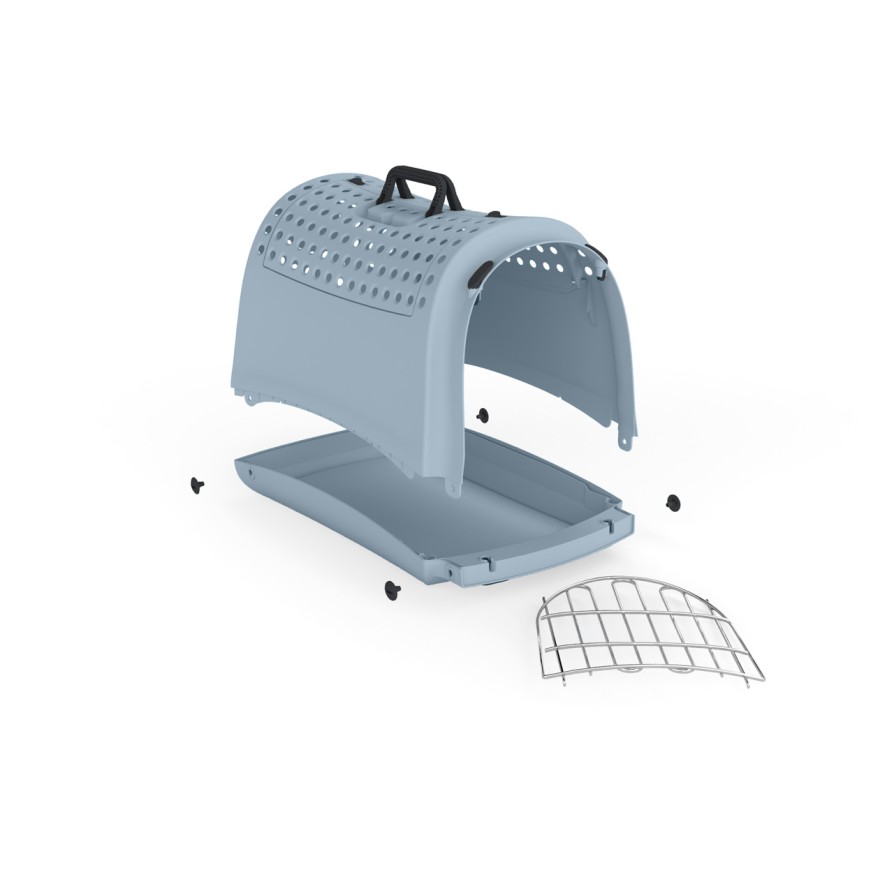 IMAC ΚΛΟΥΒΙ ΜΕΤΑΦΟΡΑΣ LINUS CABRIO 2ND LIFE ΜΠΛΕ 52,5x32x34,5cm IMAC