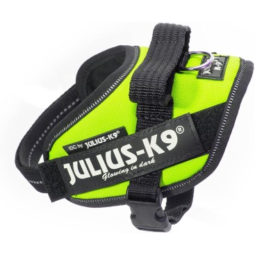 JULIUS K9 IDC Powerharness Size: Mini, Neon Green