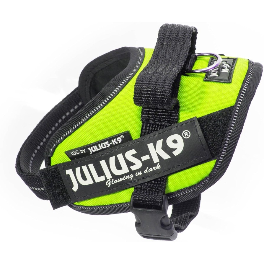 JULIUS K9 IDC Powerharness Size: Mini, Neon Green JULIUS