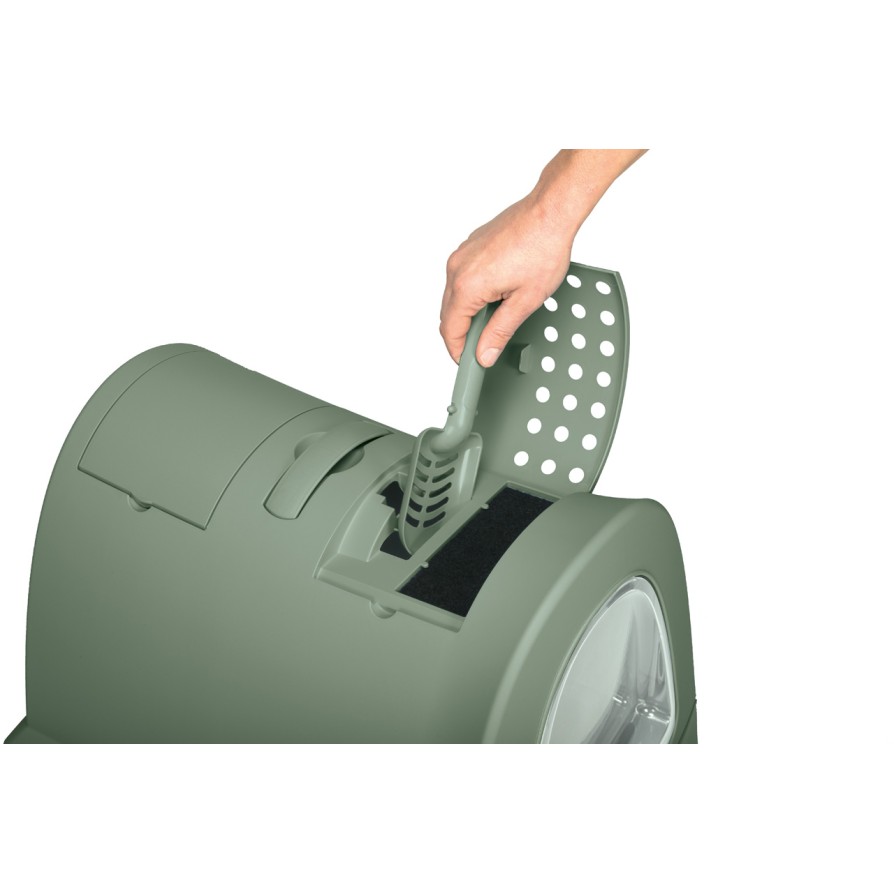 IMAC ΤΟΥΑΛΕΤΑ ΓΑΤΑΣ ΚΛΕΙΣΤΗ ZUMA 2ND LIFE ΠΡΑΣΙΝΟ 56x40x42,5cm IMAC