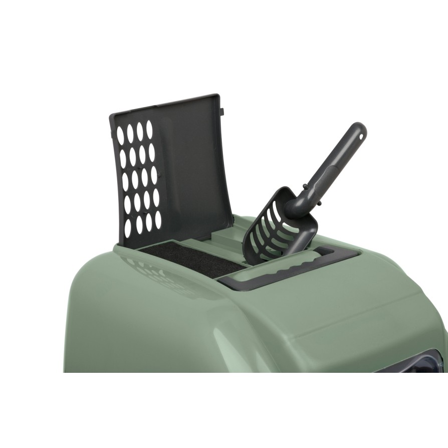 IMAC ΤΟΥΑΛΕΤΑ ΓΑΤΑΣ ΚΛΕΙΣΤΗ EASY CAT 2ND LIFE ΠΡΑΣΙΝΟ 50x40x40cm IMAC