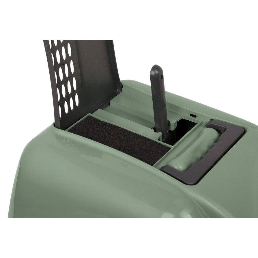 IMAC ΤΟΥΑΛΕΤΑ ΓΑΤΑΣ ΚΛΕΙΣΤΗ EASY CAT 2ND LIFE ΠΡΑΣΙΝΟ 50x40x40cm IMAC