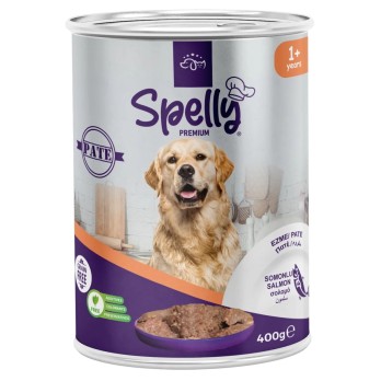 SPELLY ADULT DOG PATE (SALMON) 400gr