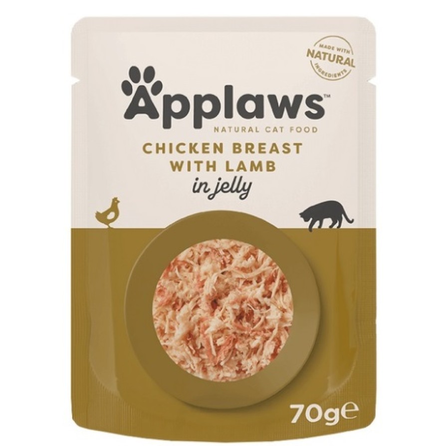 APPLAWS ΦΑΚΕΛ. CAT JELLY ΚΟΤΟΠΟΥΛΟ/ΑΡΝΙ 70GR APPLAWS