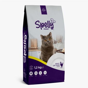 SPELLY ADULT CAT FOOD CHICKEN 1,2kg