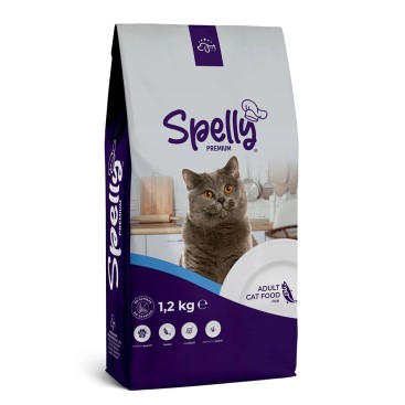 SPELLY ADULT CAT FOOD FISH 1,2kg