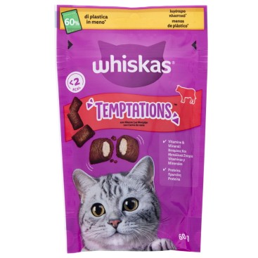 WHISKAS TEMPTATION ΜΟΣΧΑΡΙ 60gr