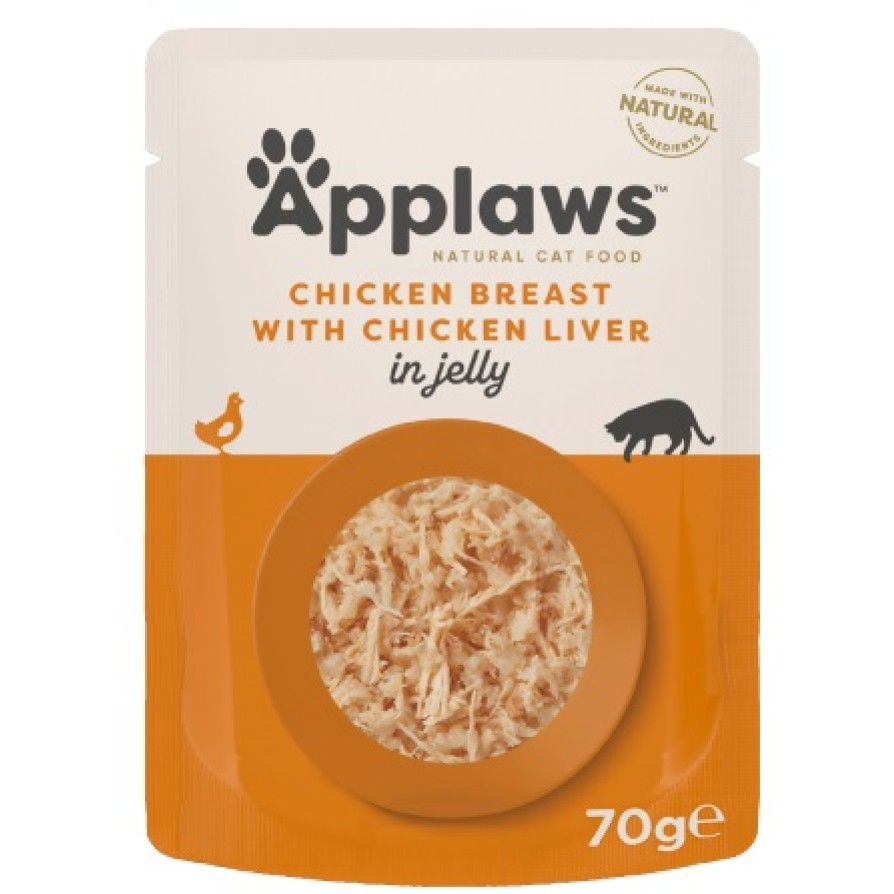 APPLAWS ΦΑΚΕΛ. CAT JELLY ΚΟΤΟΠΟΥΛΟ/ΣΥΚΩΤΙ 70GR APPLAWS