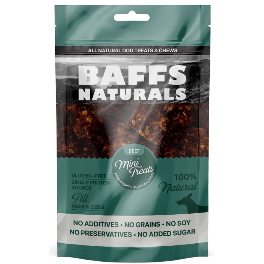 BAFFS BEEF MINI STRIPS 100gr BAFFS NATURALS