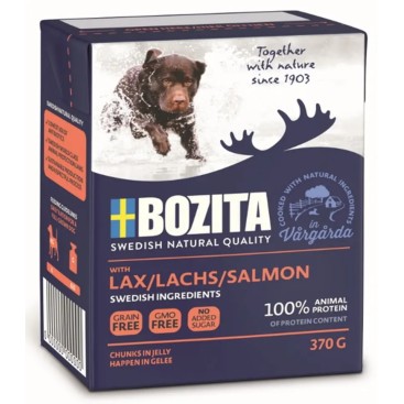 BOZITA TETRA PACK Dog Big ΣΟΛΟΜΟΣ GrainFree 370GR