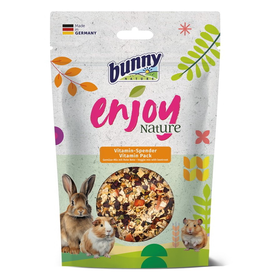 BUNNY ENJOY NATURE VITAMIN PACK - ΜΙΓΜΑ ΛΑΧΑΝΙΚΩΝ 90gr BUNNY