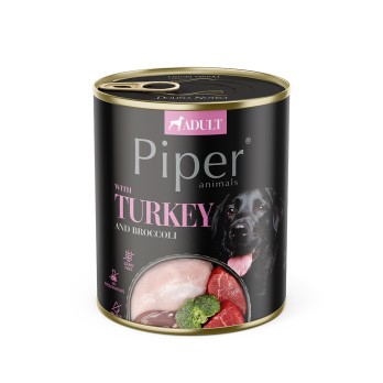 PIPER ADULT ΓΑΛΟΠΟΥΛΑ & ΜΠΡΟΚΟΛΟ 800gr
