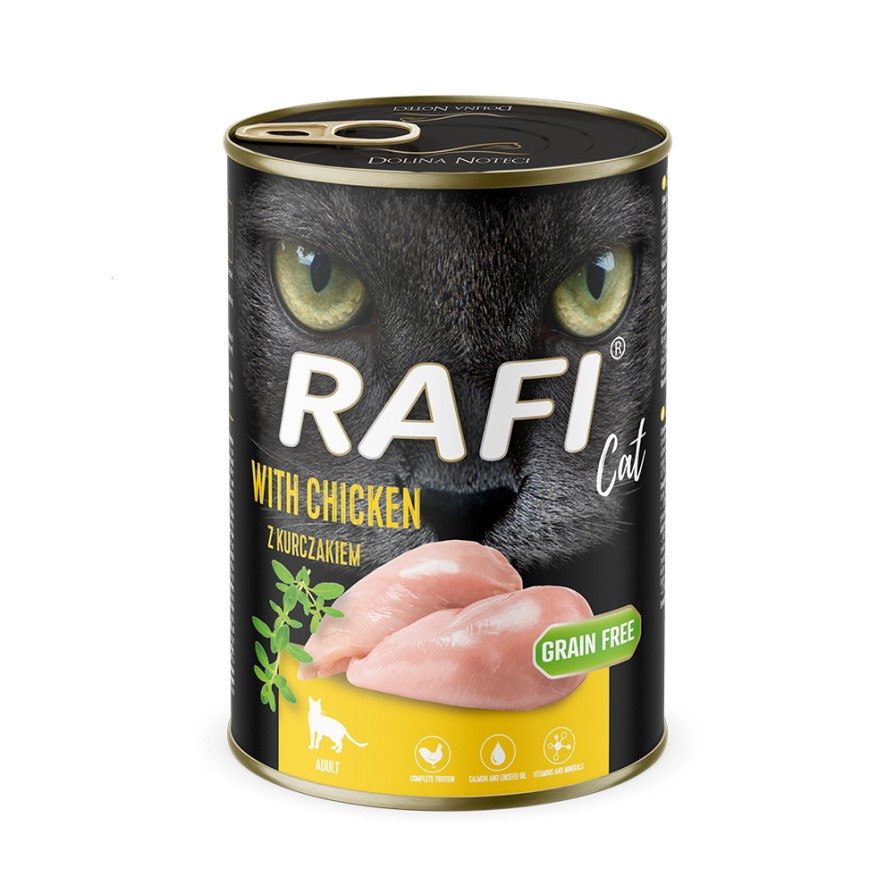 RAFI CAT ADULT ΠΑΤΕ ΚΟΤΟΠΟΥΛΟ 400gr RAFI