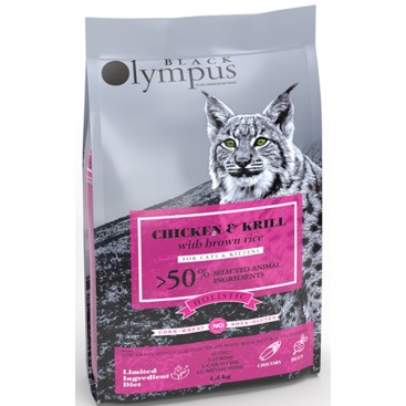 BLACK OLYMPUS L.G. KITTEN με Κοτόπουλο & Κρίλ 1,5kg