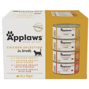 APPLAWS ΚΟΝΣ. CAT ΚΟΤΟΠΟΥΛΟ SELECT 12x70gr