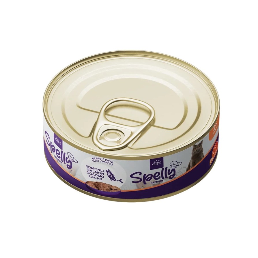 SPELLY ADULT CAT PATE (STERILISED SALMON) 100gr SPELLY