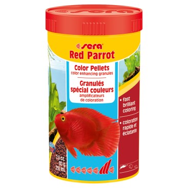 SERA Red Parrot 250ml/80gr