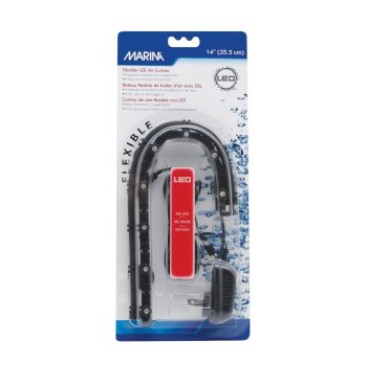 Marina Flexible Red LED air curtain 36cm