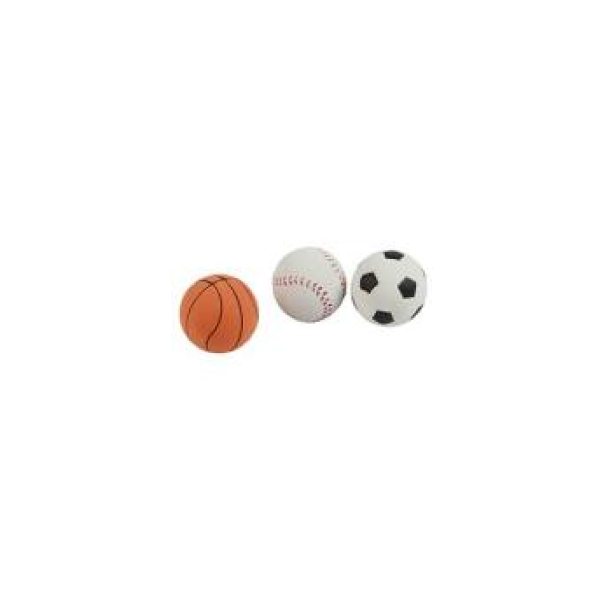 YT3504 DOG HIGH BOUNCE BALL DIA3CM 3SET