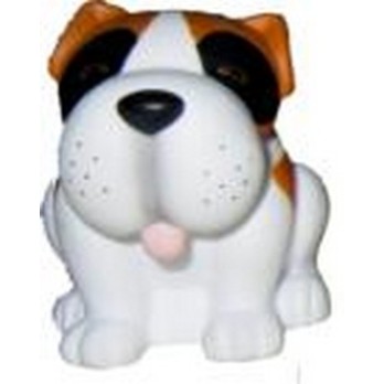 VINYL TOY FOR DOG SAN BERNARD DOG 6X5X6CM