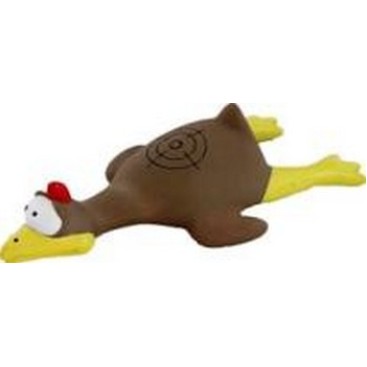 VINYL TOY FOR DOG LYING CHICKEN 26X13X6CM
