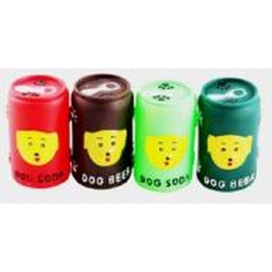 VINYL TOY FOR DOG SODA CAN 11X6,7CM