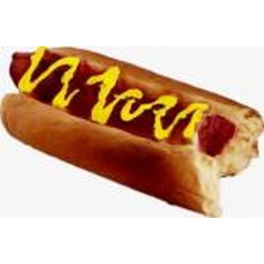 VINYL TOY FOR DOG BITTEN HOT DOG 13X6X4CM