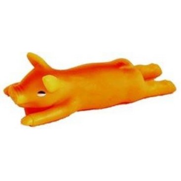 VINYL TOY FOR DOG LYING PORK 25X8,5X6,1CM