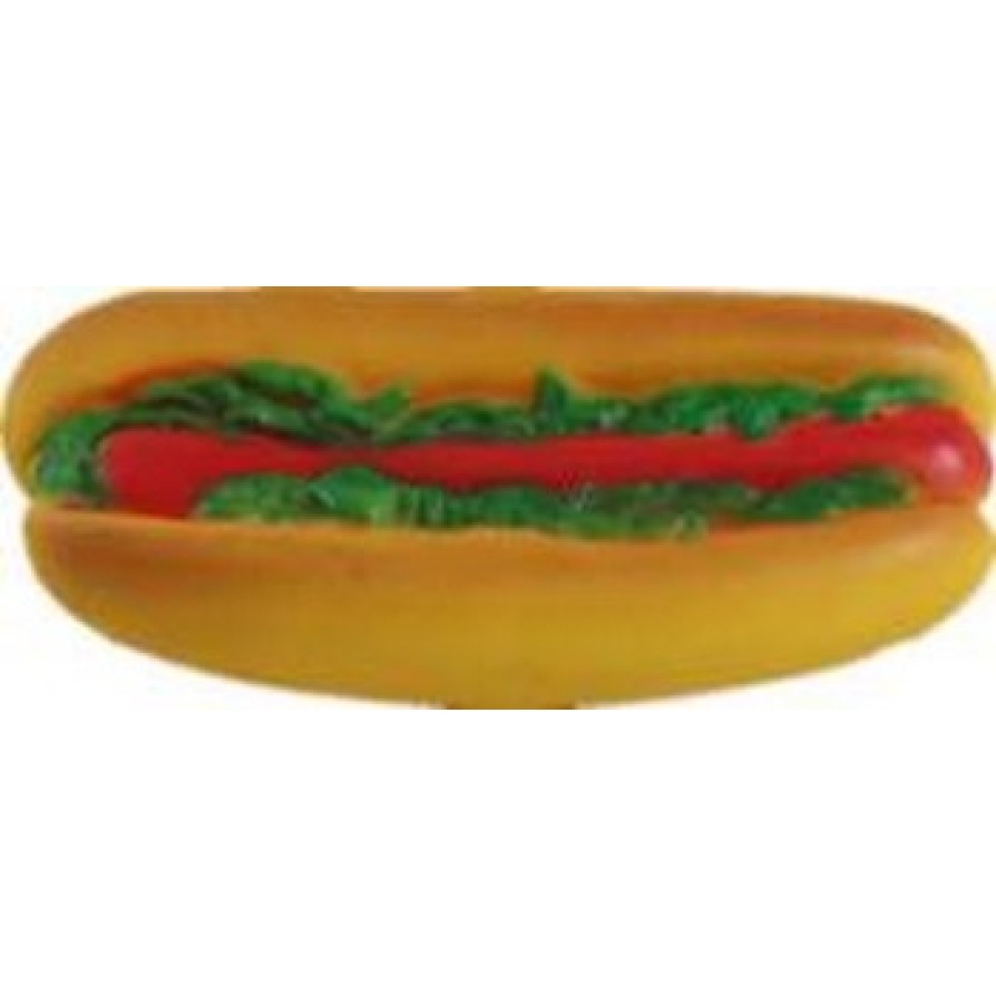 VINYL TOY FOR DOG HOT DOG 13X5,5X5CM