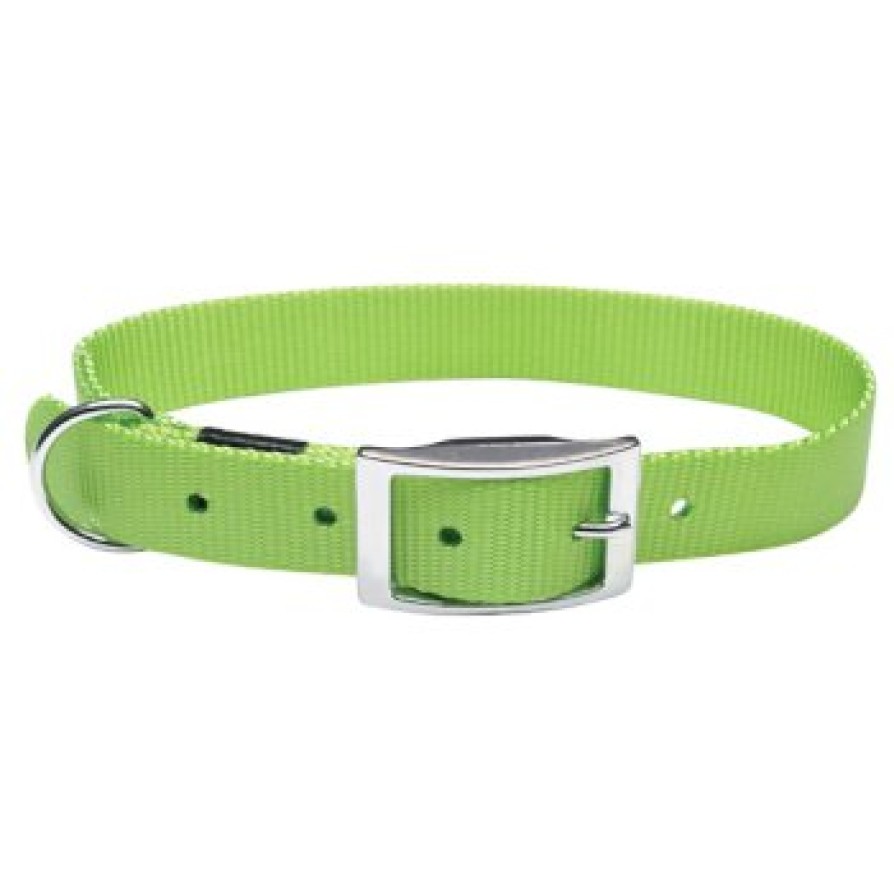 DO NYLON COLAR 19.1MMX46CM GREEN (MT)