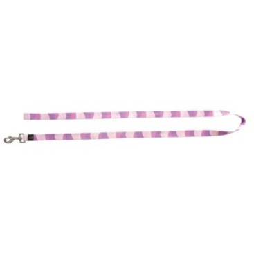ADJUSTABLE LEASH WILDSTRIPES PURPLE L (MT)