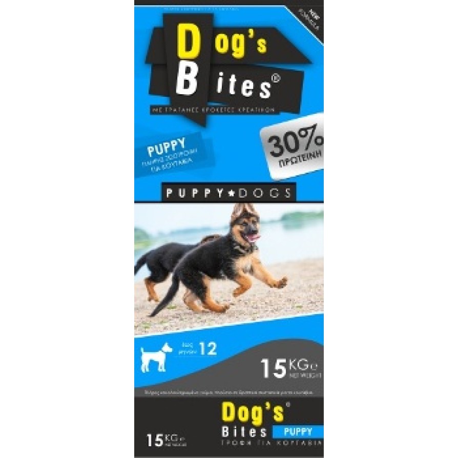 DOG'S BITES PUPPY 15KG DOG S BITES