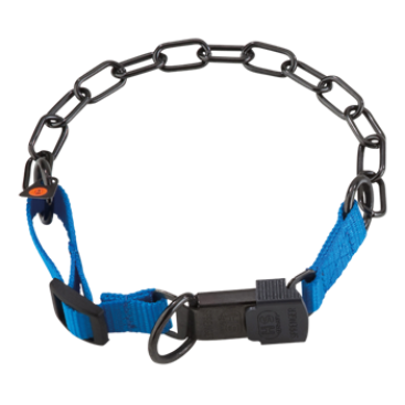 SPRENGER Medium CHAIN ST.ST. BL. NYLON CB 50-55cm