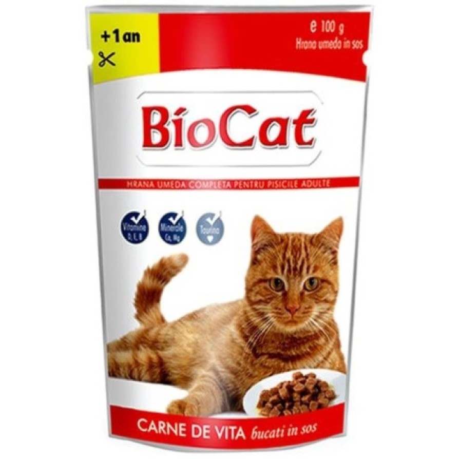 BIOCAT ΕΝΗΛΙΚΕΣ ΜΟΣΧΑΡΙ 100ΓΡ BIOCAT