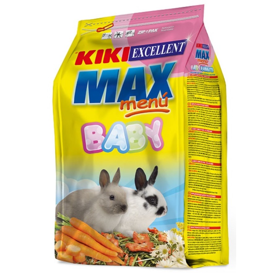 KIKI ΜΑΧ MENU BABY ΓΙΑ ΚΟΥΝΕΛΙΑ 1KG ΓΙΑ ΚΟΥΝΕΛΙΑ