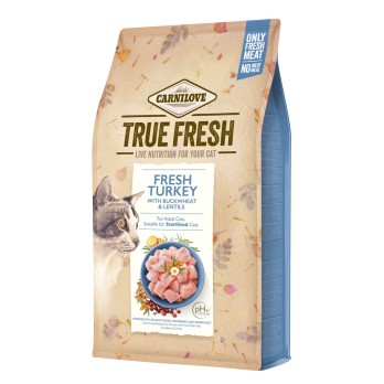 CARNILOVE CAT TRUE FRESH ADULT STERILISED TURKEY 4,8kg