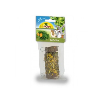 JR FARM ROLL 'N' FUN Φυσικό Ξύλο με Γέμιση Άνθεων & Βοτάνων 120gr