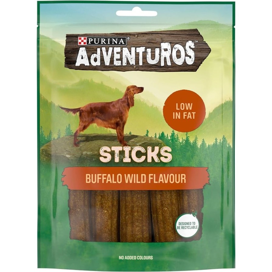 ADVENTUROS STICKS με Βούβαλο 120g PURINA