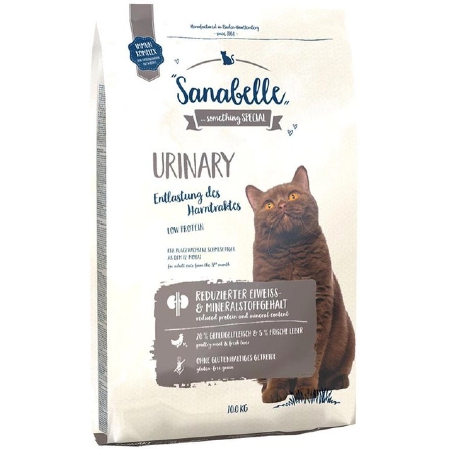 SANABELLE ΚΡΟΚΕΤΑ BOSCH CAT URINARY 10KG SANABELLE 