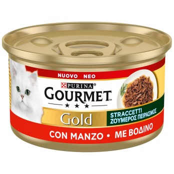 GOURMET GOLD ''Ζουμερός Πειρασμός'' με Βοδινό 85gr