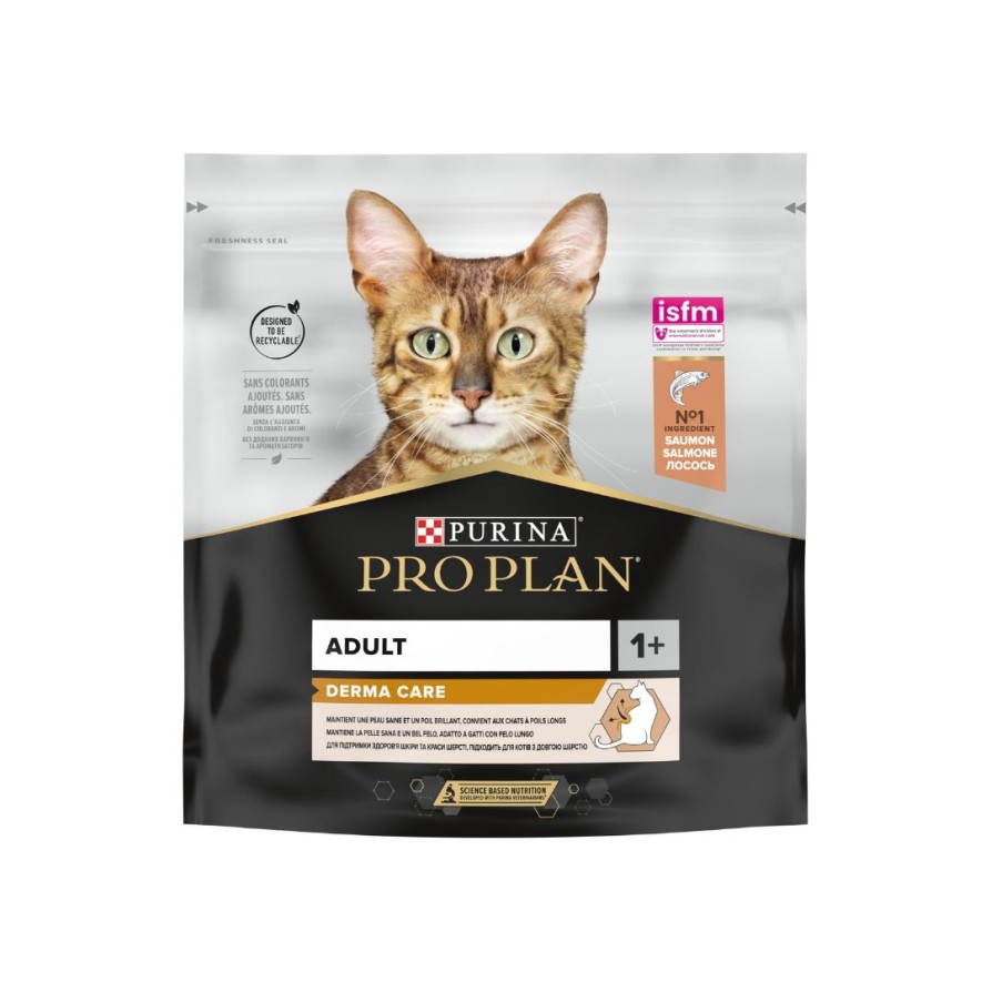 PRO PLAN CAT DERMA CARE Σολομός 400g PRO PLAN