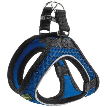HUNTER HARNESS HILO COMFORT 31-33 WITH REFL.PIPING BLUE XXS