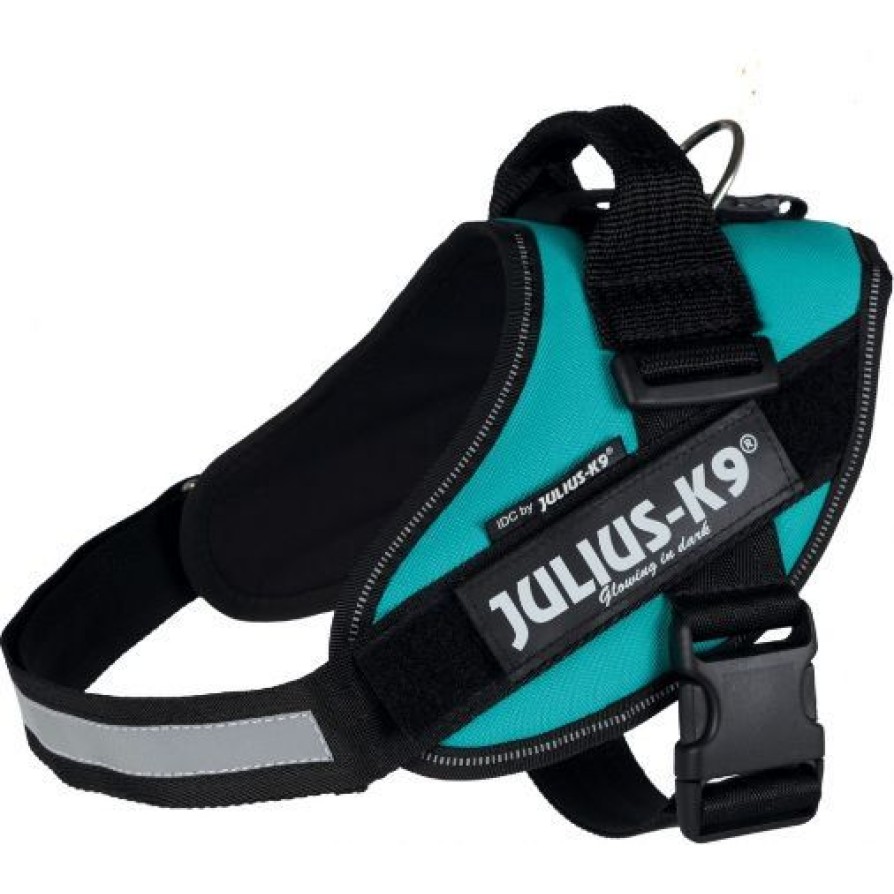 JULIUS K9 IDC POWERHARNESS SIZE 4 PETROL-GREEN JULIUS