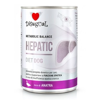 DISUGUAL DOG Metabolic Balance HEPATIC με Πάπια 400gr