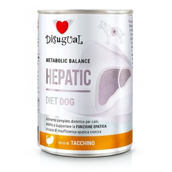 DISUGUAL DOG Metabolic Balance HEPATIC με Γαλοπούλα 400gr