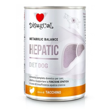 DISUGUAL DOG Metabolic Balance HEPATIC με Γαλοπούλα 400gr