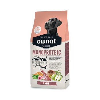 OWNAT Classic Dog MONOPROTEIN with Lamb 12kg