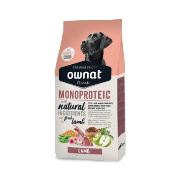 OWNAT Classic Dog MONOPROTEIN with Lamb 12kg