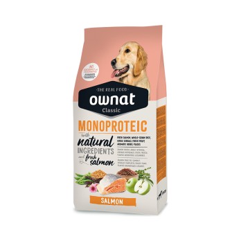 OWNAT Classic Dog MONOPROTEIN με Σολομό 4kg