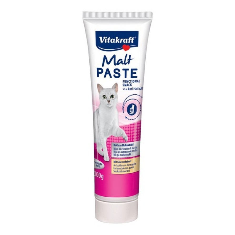 VITAKRAFT MALTE PASTE ΠΑΣΤΑ ΤΡΙΒΟ + ΤΥΡΙ 100GR VITACRAFT